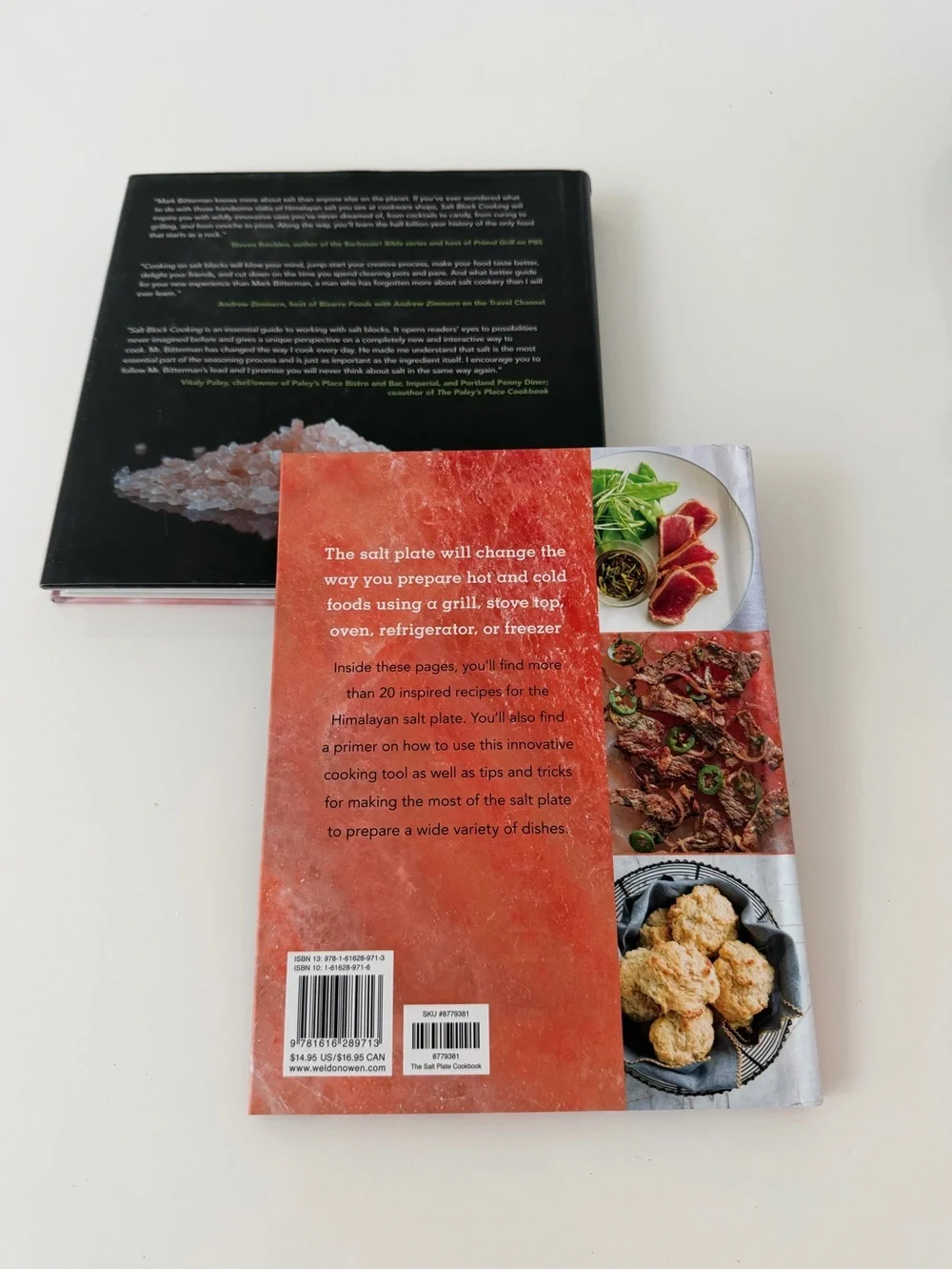 Williams-Sonoma The Salt Plate Cookbook & Salt Block Cooking.